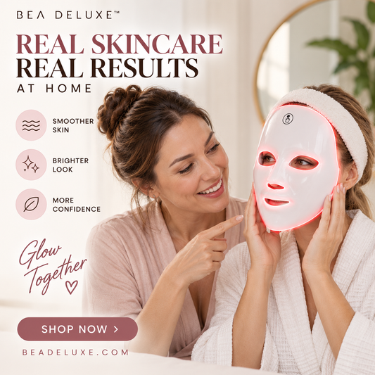 Bea Deluxe™ 7-in-1 LED Photon Therapy Face Mask
