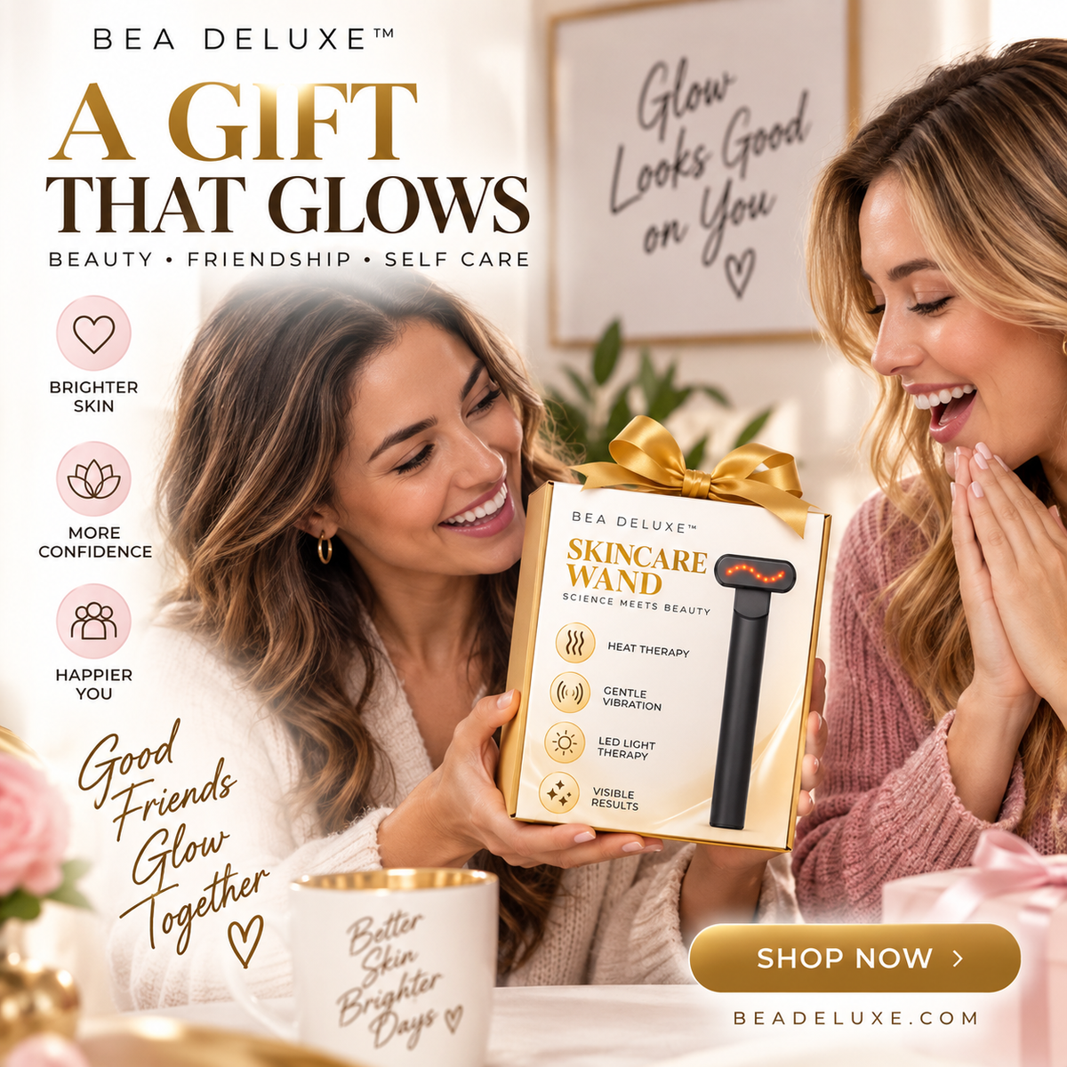 Bea Deluxe™ 4-in-1 Radiance & Contour Skincare Wand⁠